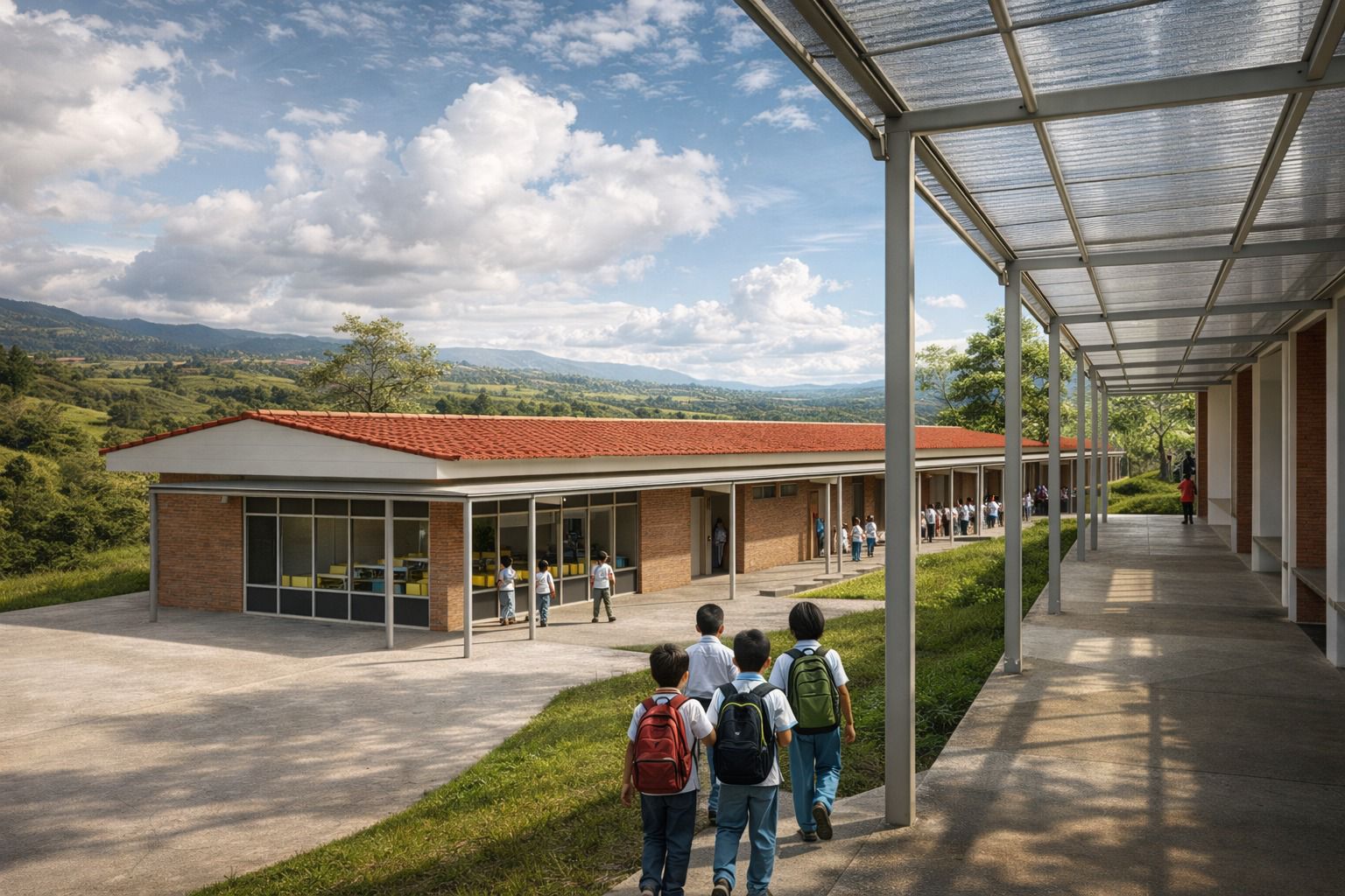 Proyecto de infraestructura educativa Institución Educativa Pueblo Totoroez